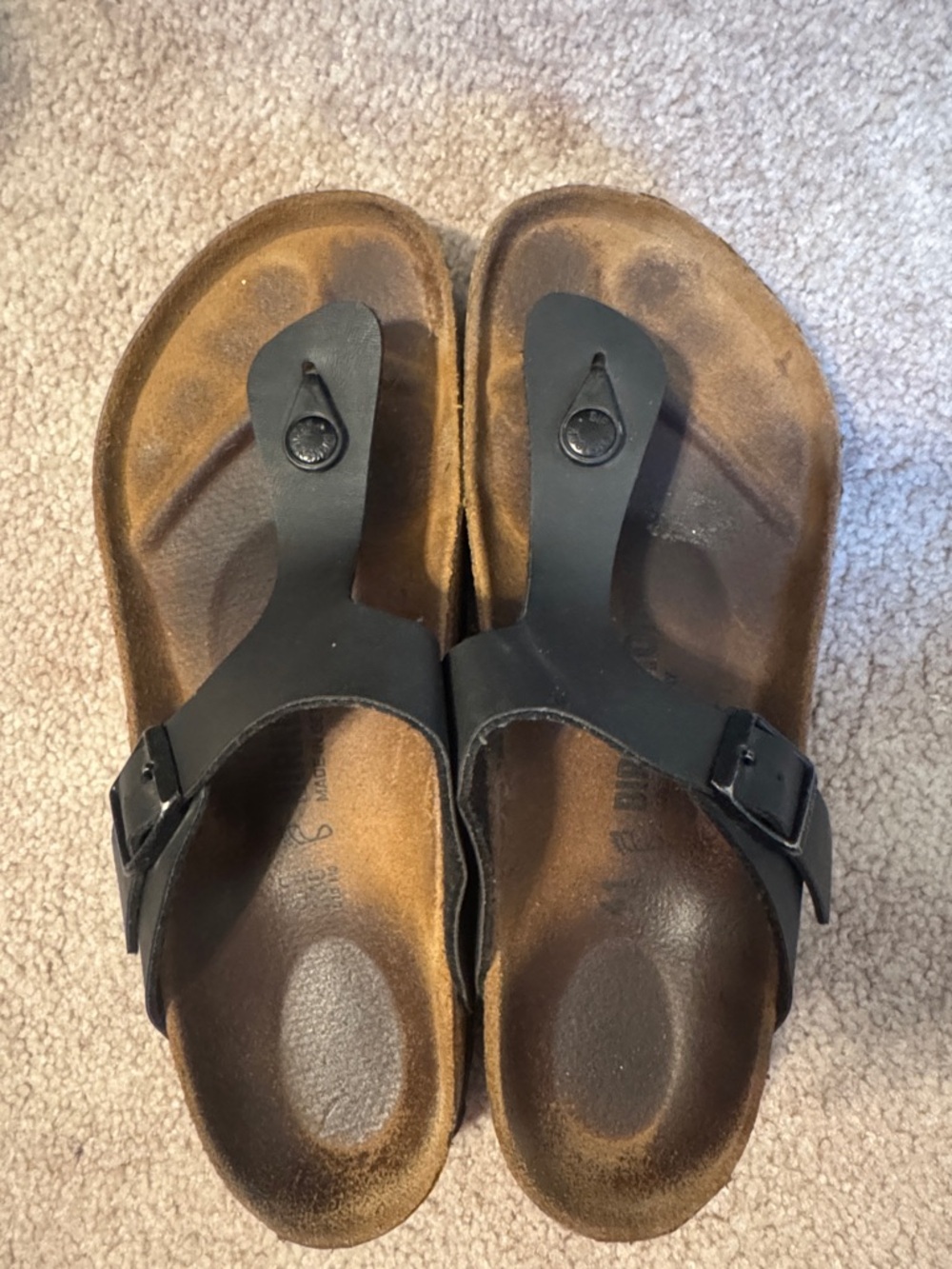 Birkenstock Leather Toe Strap Sandal
